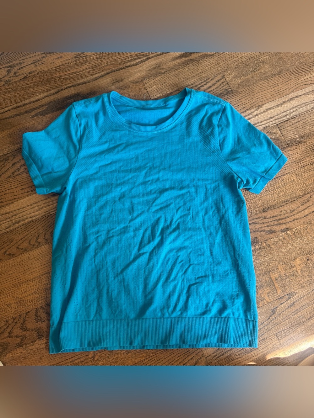 ATHLETA Bright Turquoise Short Sleeve Tee
